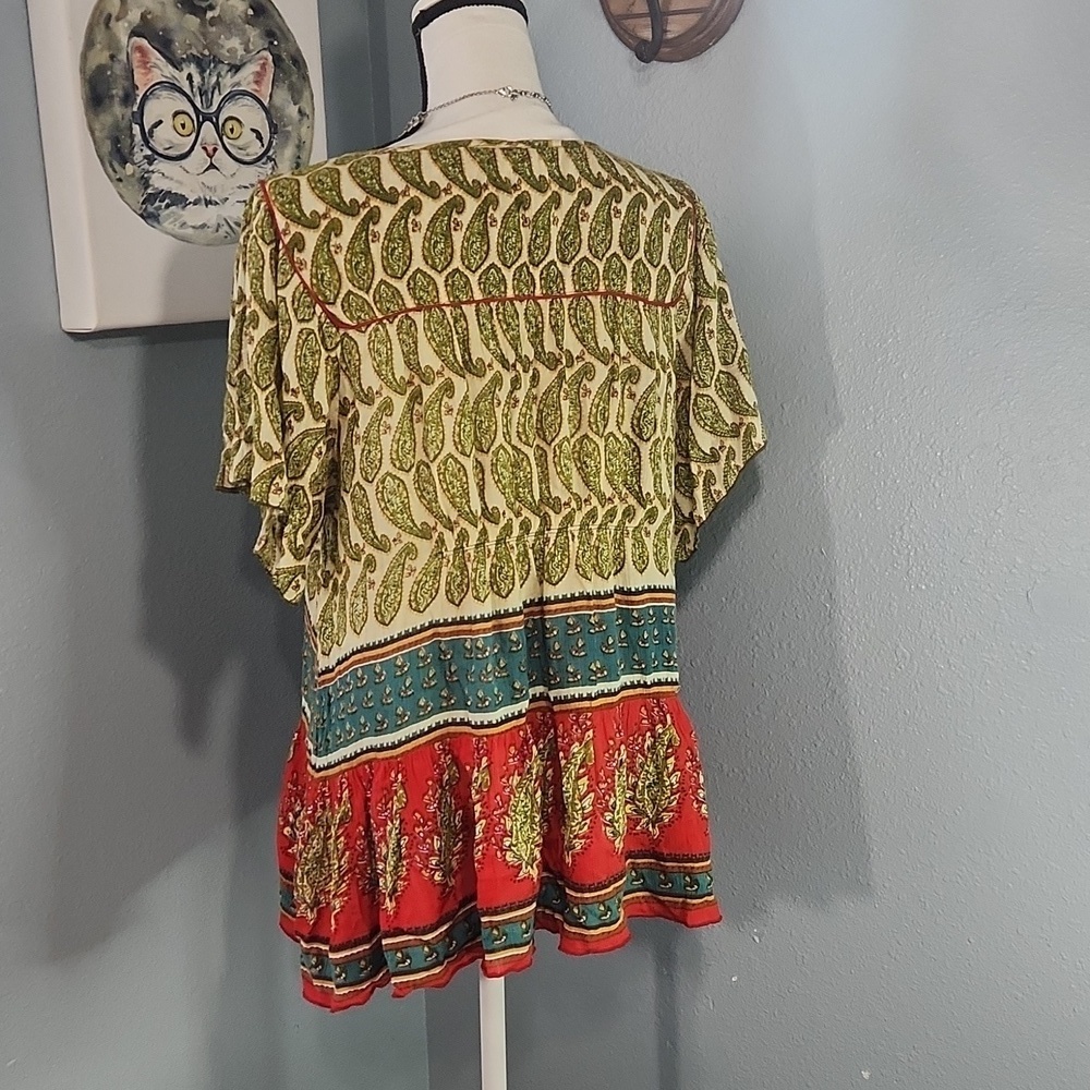 BILA Boho Chic Lightweight Blouse - Picture 7 of 7